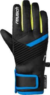 Reusch Dan R-TEX® XT Junior 6561213 7002 black blue yellow front